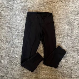 Lululemon high times 7/8 black legging